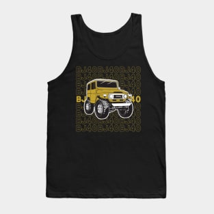 BJ40 Stacked in Harvest Gold Tank Top